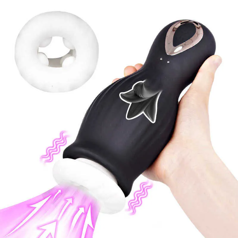 Massageador de pênis lamber tougue para homens estimulador de glan real vagina automática masturbadora copo de suprimentos para adultos