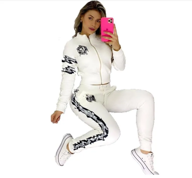 Winter Tracksuits Fashion Women Sportswear Long Sleeve Casual