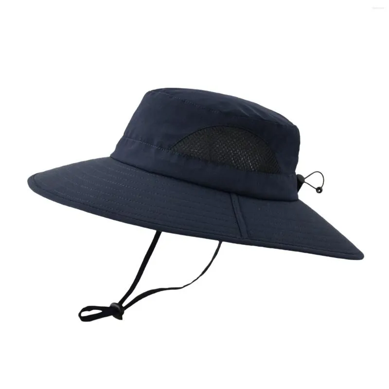 Casquettes de baseball hommes et femmes chapeaux de soleil en plein air séchage rapide imperméable couleur unie respirant chapeau d'été pour hommes femmesCasquette