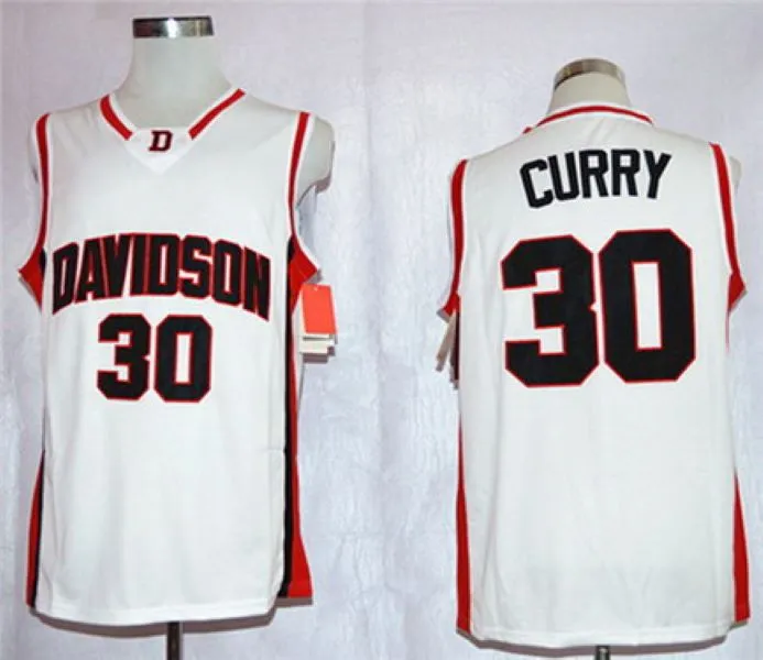 Authentic stephen top curry davidson jersey