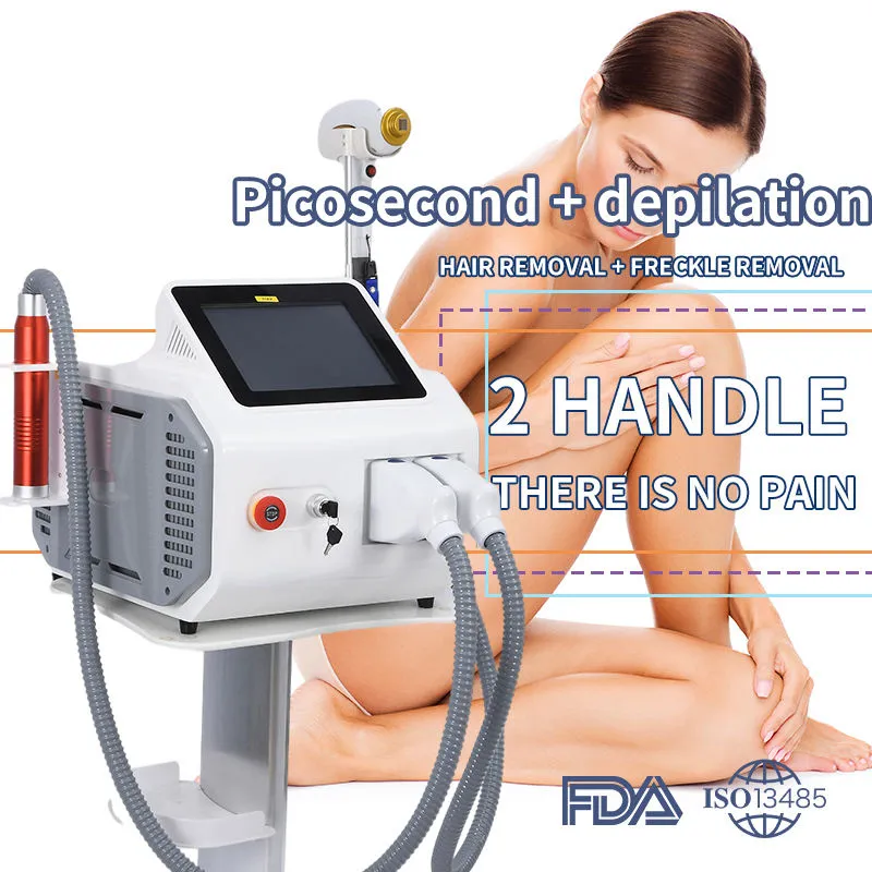 808Nm Diode Laser Hair Removal Nd Yag Laser Tatoo Removal Prix de la machine