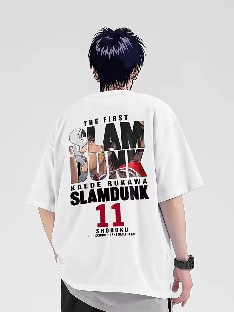 2023 Ny Slam Dunk Master T-shirt Joint Name Around Sakuragi Hanagawa Toshikaichi Mitsui Loose Basketball T-Shirt Size S-3XXXL