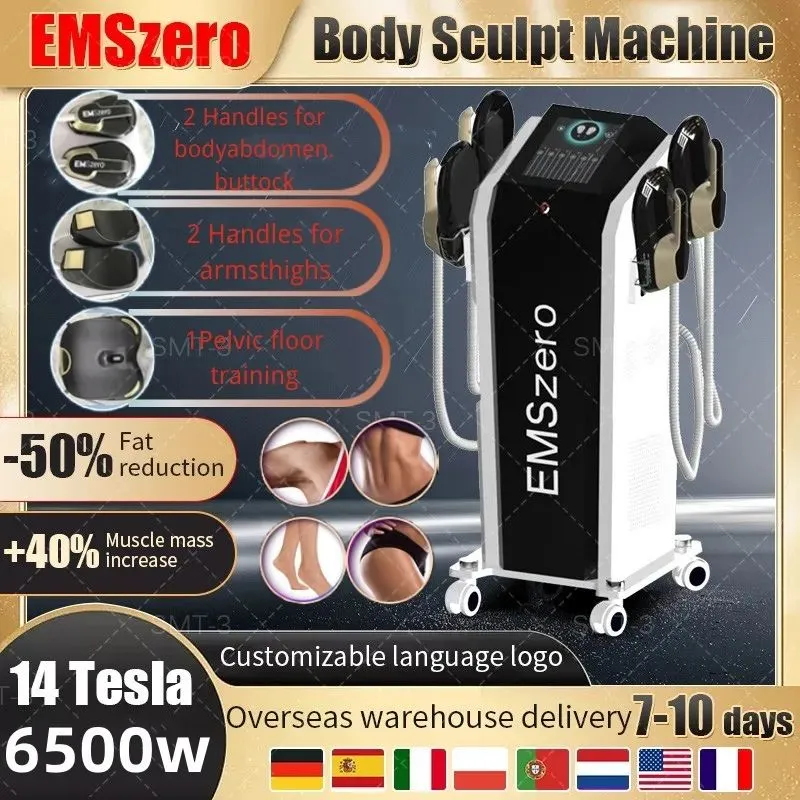 EMS Muscle Body Sculpting RF 6500W EMSzero Hi-EMT 5-200Hz