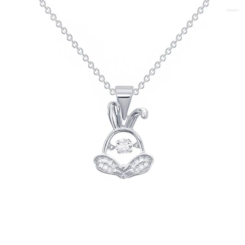 Pendentif Colliers Creux Petit Animal Pet Zircon Chaîne Collier Nimble Fête Des Mères Femme Mariage Famille Ami Cadeau Bijoux