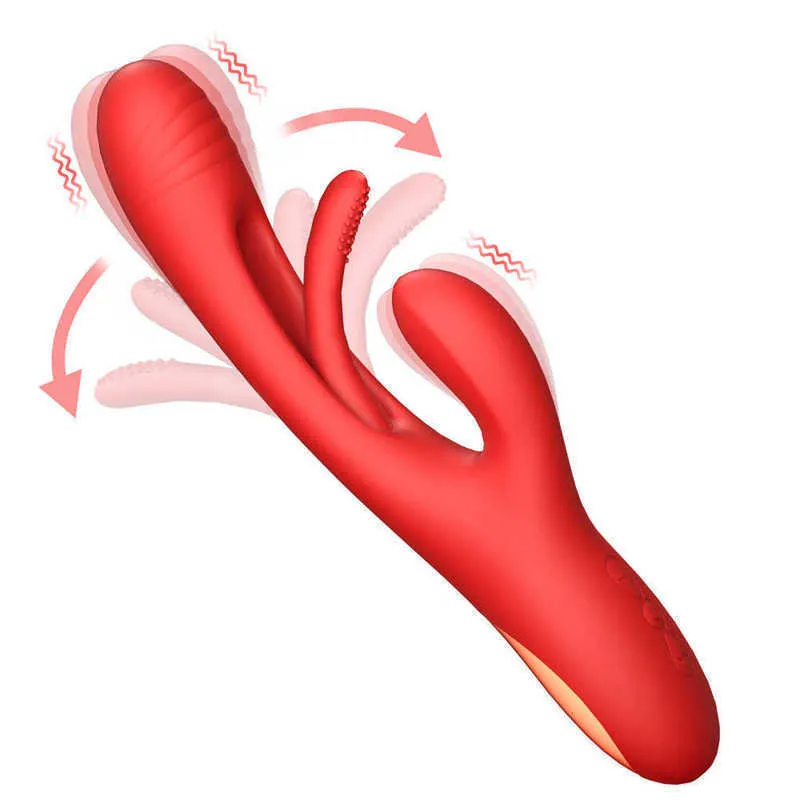 Leistungsstarker Dildo-Vibrator, klopfender weiblicher Silikon-G-Punkt-Klitoris-Stimulator, Massagegerät, Vibrationsmodi für Frauen