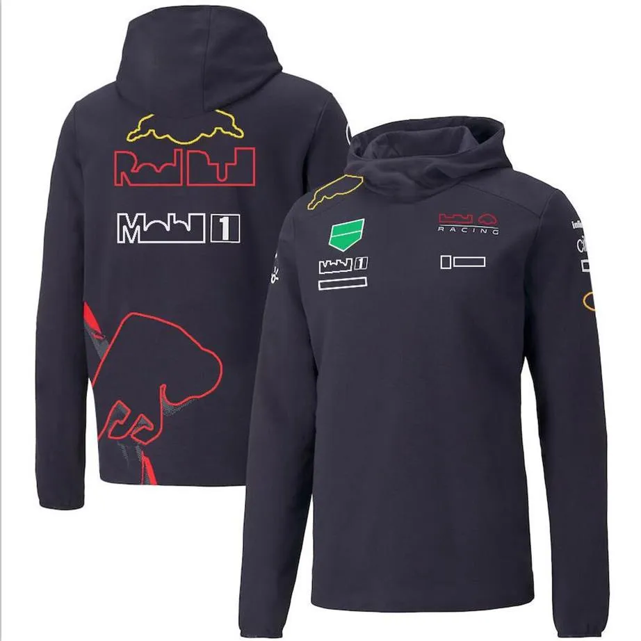 Felpa con cappuccio F1 2022 Formula One Felpa con cappuccio calda casual Primavera Autunno Felpa con cappuccio oversize da uomo Racing Team Jacket può essere personalizzata2195