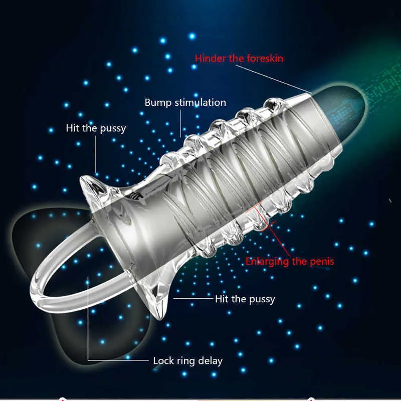 Powiększanie pierścienia penisa penisa opóźnienie wytrysku Silikonowe powiększenie dla mężczyzn dorosłych
