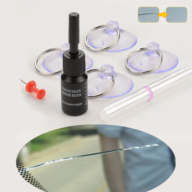 DIY Car Window Scratch Repair Kit With Glass Curing Glue Restore Scratch  And Repair Windows, Phones, Scratches, And Ph Phages From Hereoes_auto,  $1.01