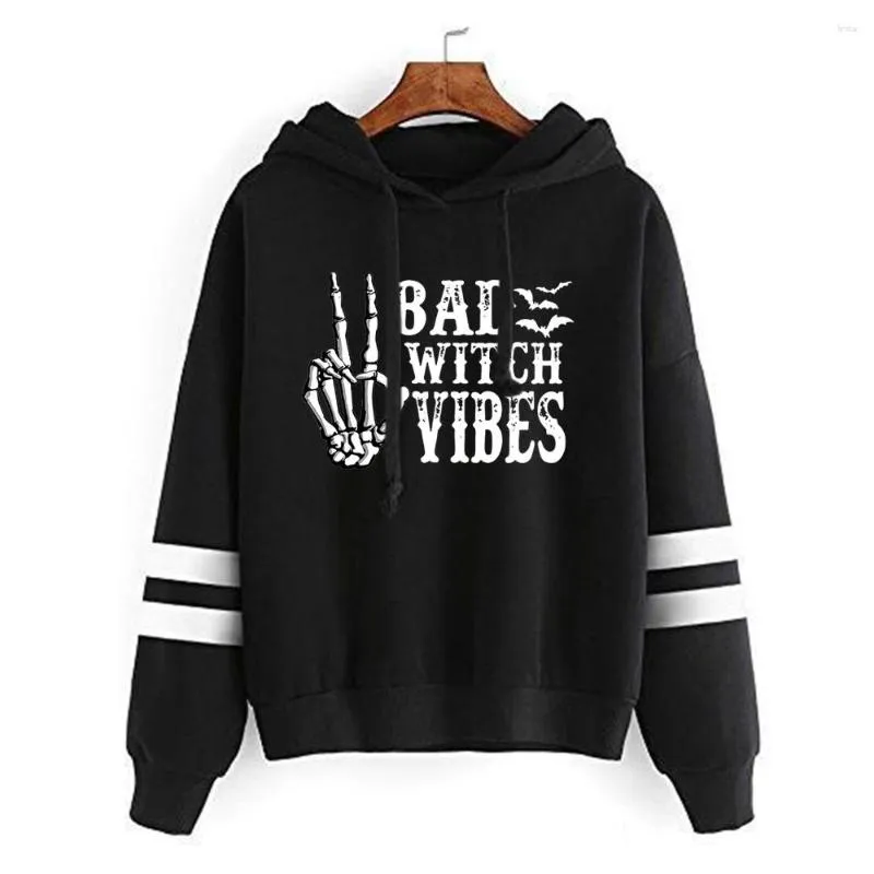 Sweats à capuche pour femmes Sweats d'Halloween Bad Witch Clothes For Women Night Casual