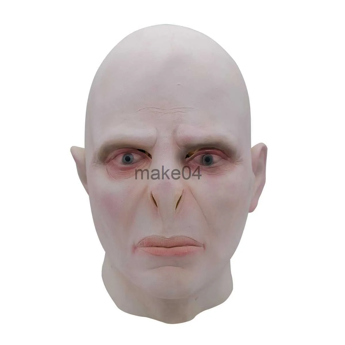 Партийная маскируется маска Темного лорда Волдеморта Маска шлем косплей босс босс ужасные страшные маски терроризатор Хэллоуин Маска костюм J230807