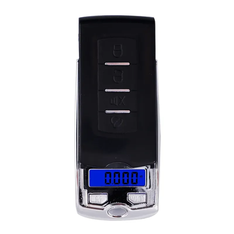 Portable Mini Digital Pocket Scales Car Key 200g 100g 0.01g for Gold Sterling Jewelry Gram Balance Weight Electronic Precision Scales