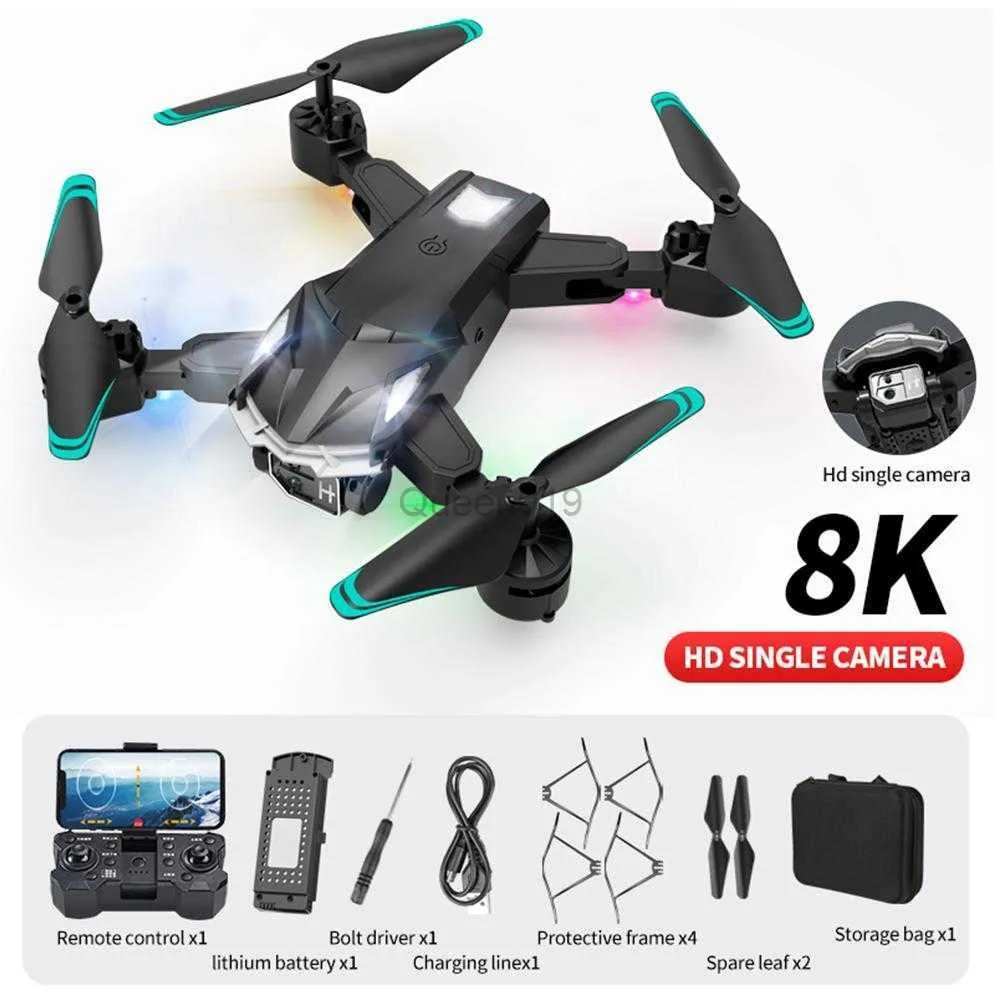 5G Drone Professional UAV HD 8K Fotografia lotnicza Pojedyncza kamera GPS WIFI Zdalne sterowanie autonomicznym przeszkodą Dronem HKD230807