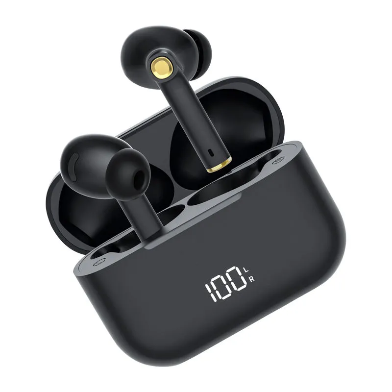 Oreillette Bluetooth Écouteurs sans fil à suppression de bruit Écouteurs de sport intra-auriculaires étanches tws