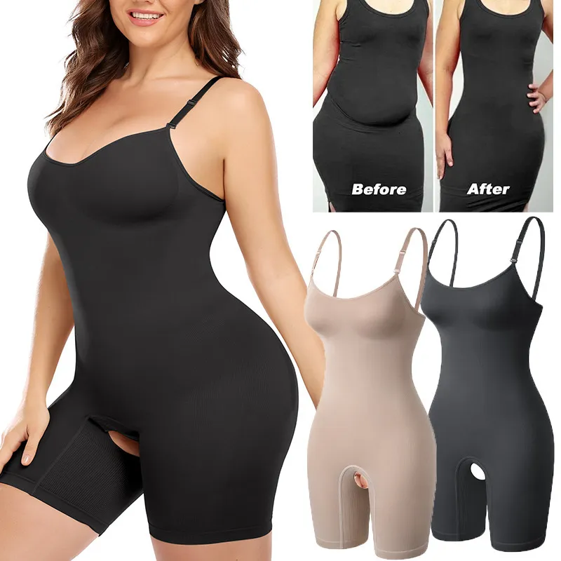 Kvinnors Shapers Fajas Colombianas Kvinnors Shapewear Slim Body Shaper Formande magkvinnor Bodysuit midjetränare Slimming Hip Lift Sexig bälte 230807