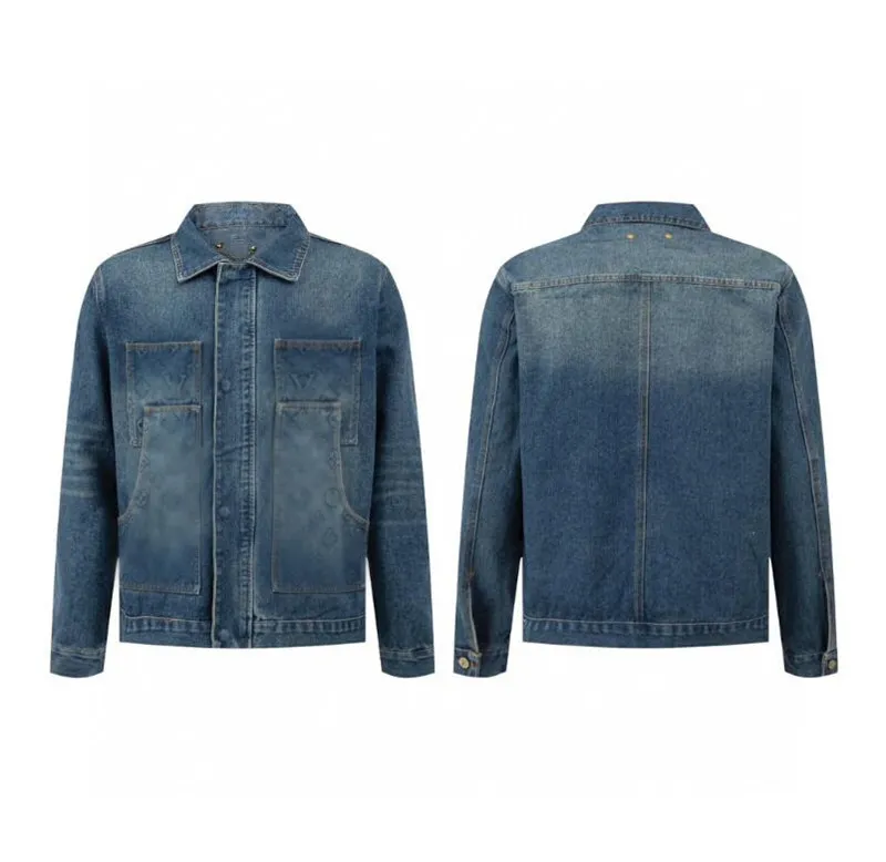 Mens Denim Jackets high quality Casual fashion women Men Luxury brand Jackets Designer Jacket M-xXL