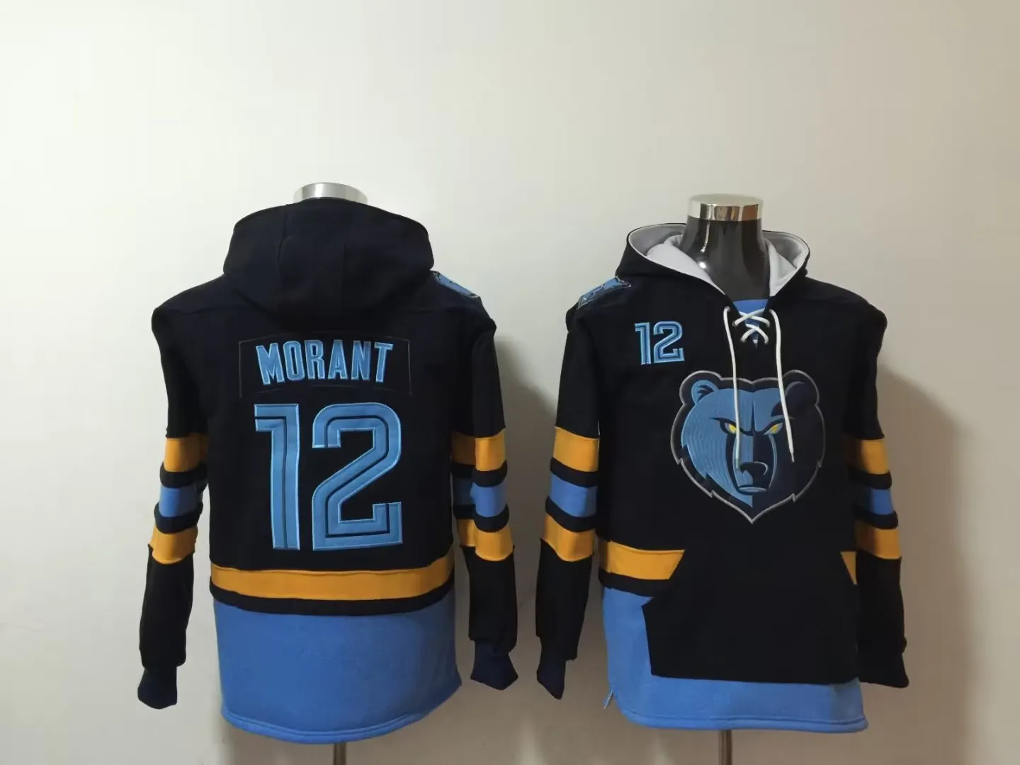 Ja Morant Grizzlie Old Time Basketball Jerseys Memphi Hoodie Pullover