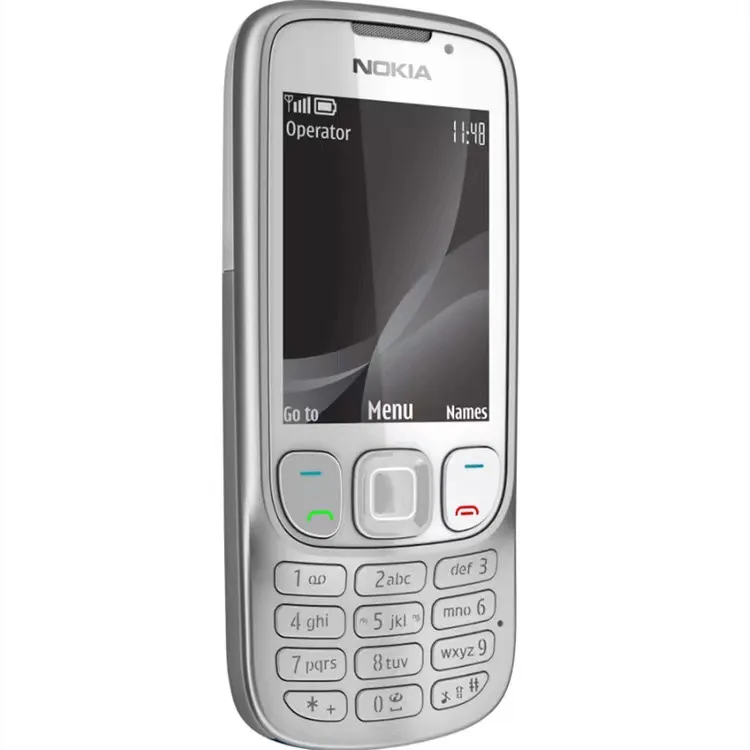 Cellulari ricondizionati Telefono originale Nokia 6303i 6303 GSM 2G Classic per cellulare per studenti anziani
