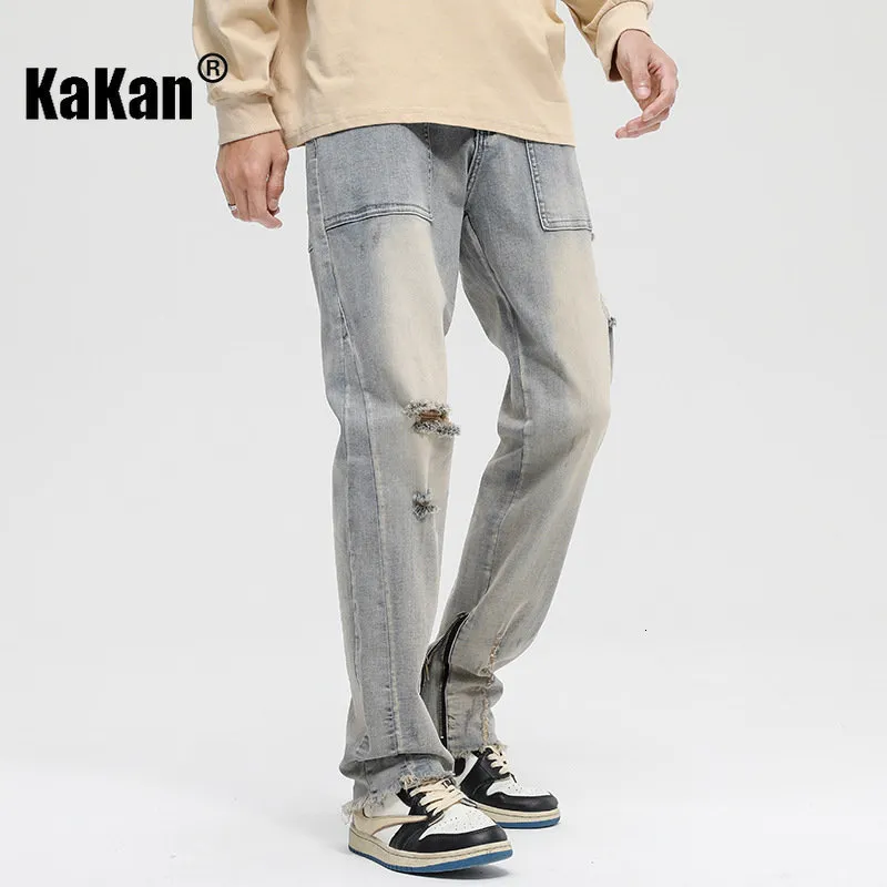 Mens jeans deals raw hem