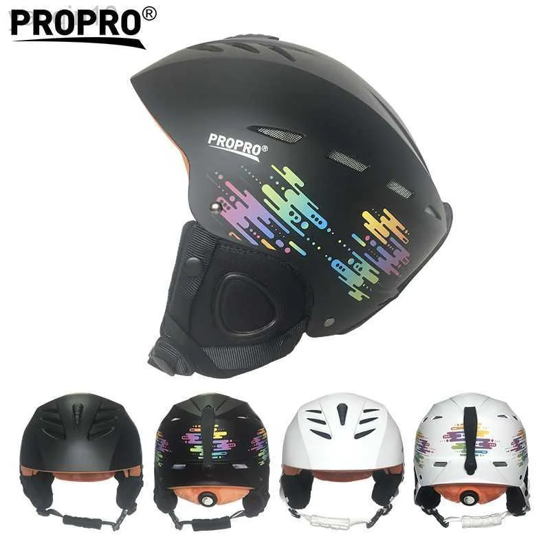 Skidhjälmar 2021 Skidhjälm Män Kvinnor Winter Outdoor Sports Hjälm Skidhjälm Child Skateboard Snowboard Helmets Snow Helmets HKD230808