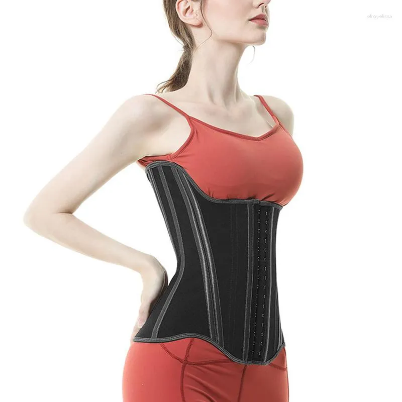 Femmes Shapers sablier taille Corset Latex formateur colombiens Fajas ventre plat minceur ceinture corps Shapewear femmes modélisation sangle