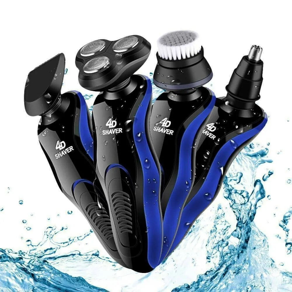 Electric Shavers Professional 4 In 1 for Men Barber Shaving Tool Hair Clipper Nose Trimmer Device Beard Razor 230808