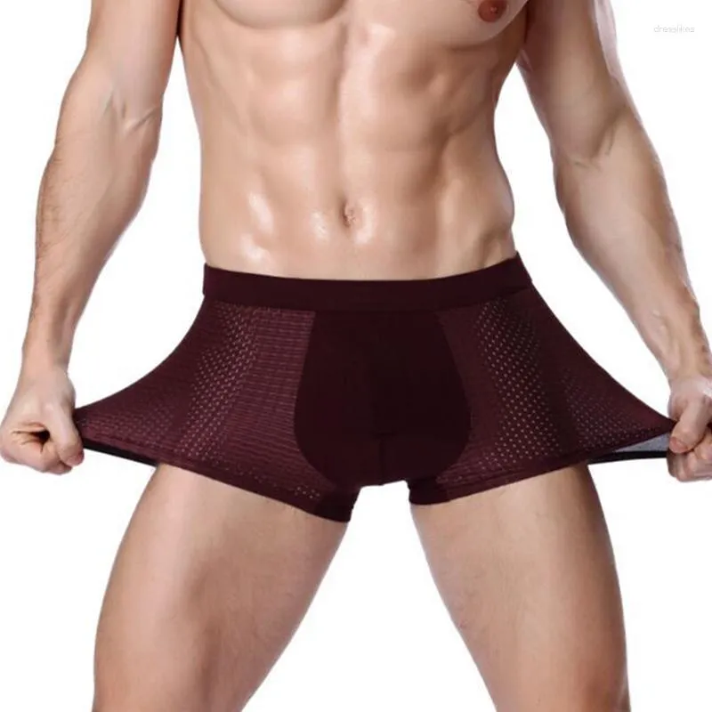 Underpants Men Boxer Men's Panties Sexy Boxers Breathable Underwear Male Boxershorts Comfort Homme Slip Calzoncillos Hombre