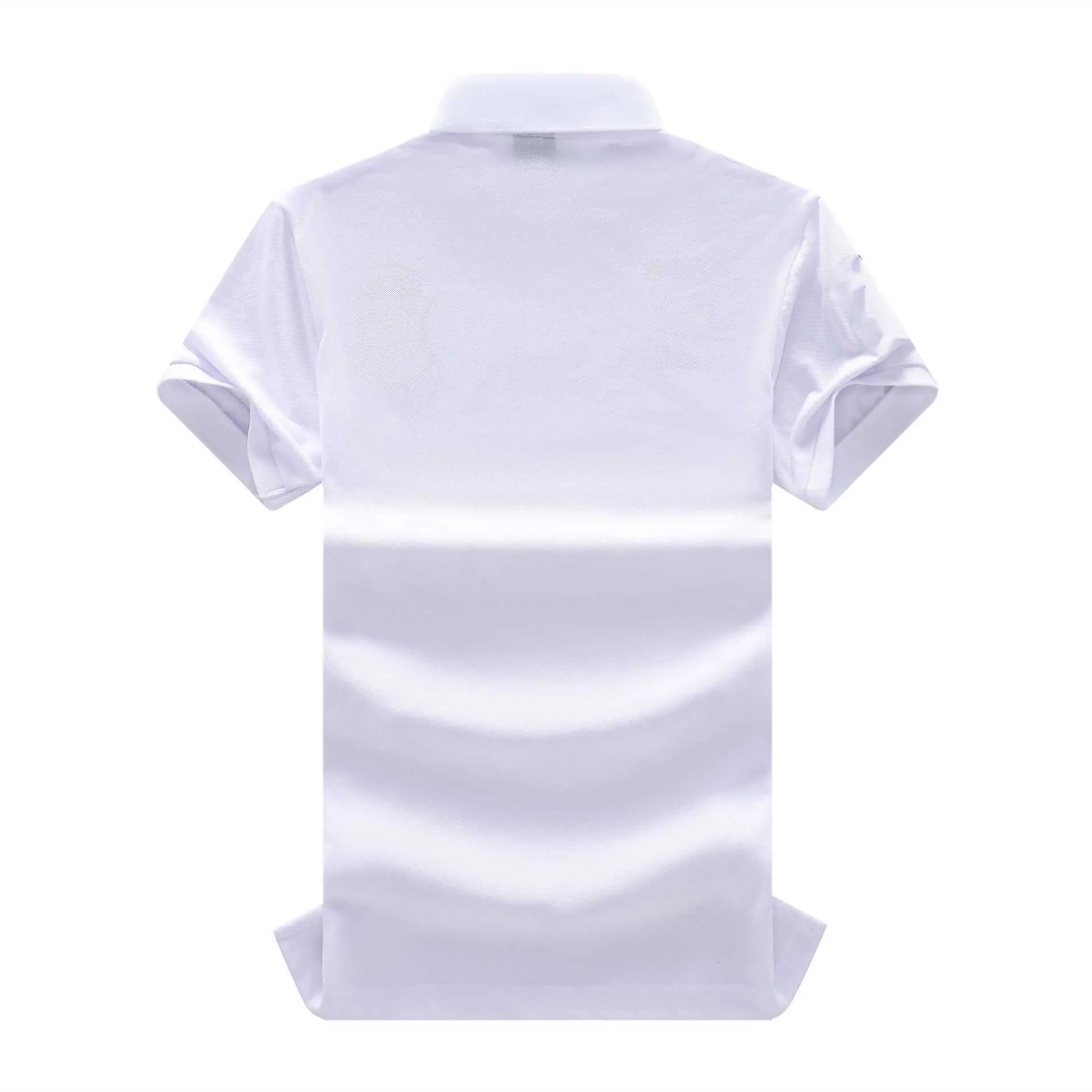 Pure white polo shirt new arrivals