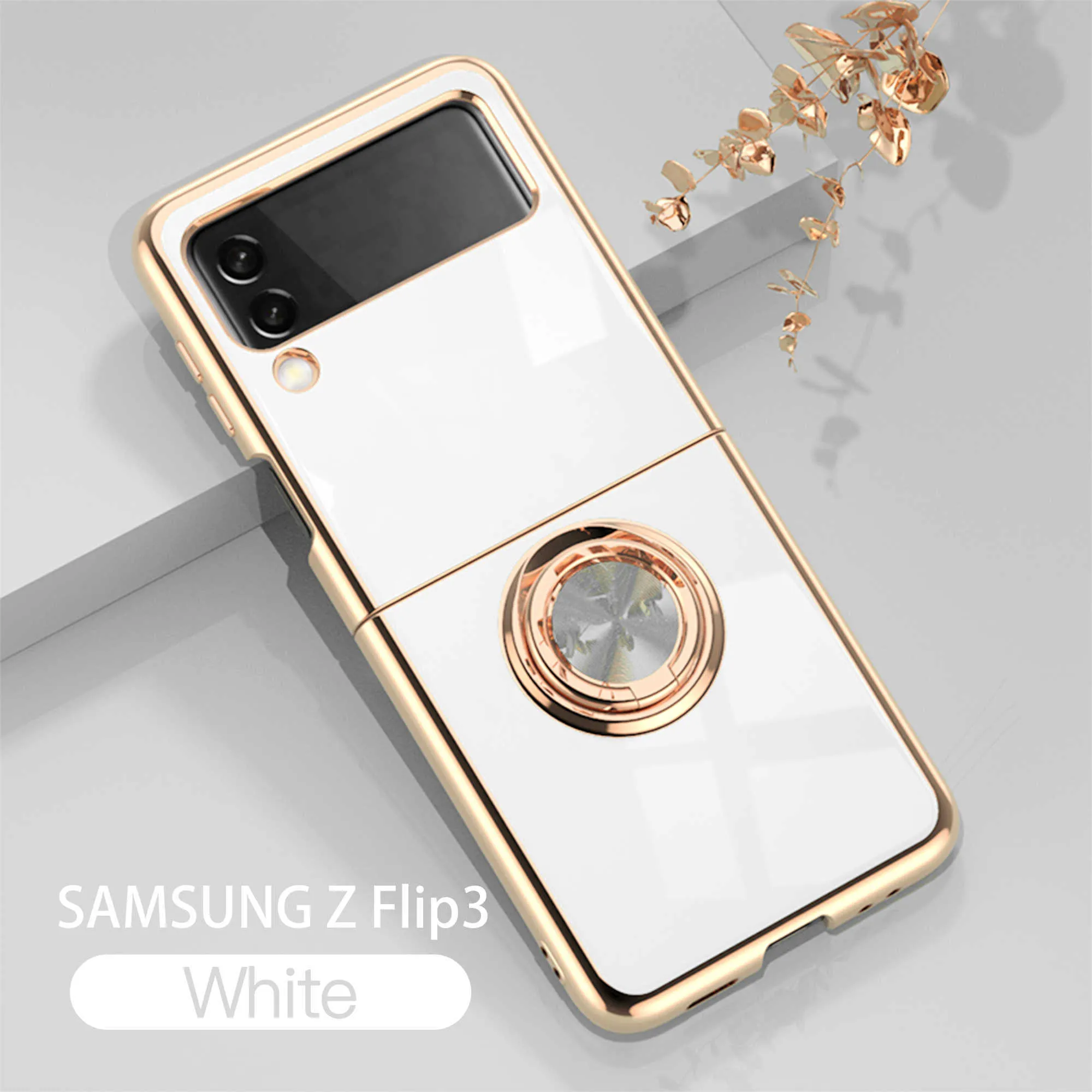 Случаи Сотового Телефона Роскошь, Подходящая Для Samsung Galaxy Z Flip 3 5G  Объекционированное Кольцо Магнитное Защитное Покрытие Z Flip 4 Flip4  Мобильный Телефон X0807 От Qiuti20, 405 руб. | DHgate