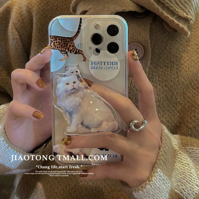 Cell Phone Cases Cute Cat Phone Holder Case Set Griptok For Cell