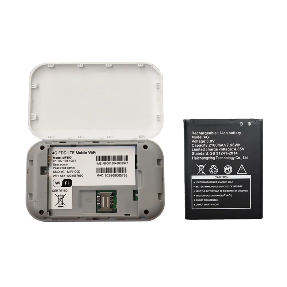 Routers Unlock 4G LTE WiFi Router Portable 150Mbps Mobile Broadband ...