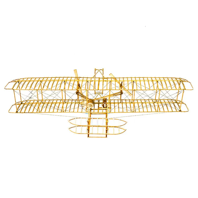 ElectricRC Aircraft 3D Woodcraft Construction KIT Wright Brothers Flyer  Model Build Perfect Wooden Scale Puzzle DIY Toy Ornament 230807 From 27,64  €