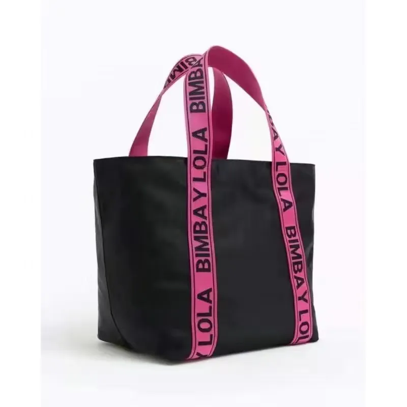 Nylon Shoulder Bag for Women Large Capacity Tote Casual Crossbody Messenger with Zipper Canvas Denim Options 2024