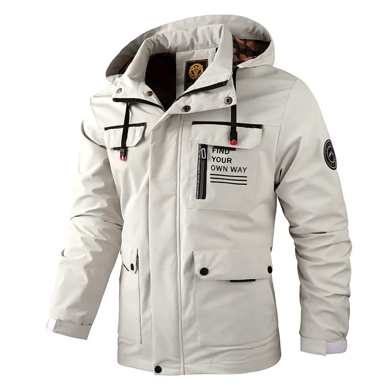 Giacche da uomo Abbigliamento uomo 2023 Giacca casual Parka Autunno e inverno Cappotto con cappuccio Tinta unita Outdoor 230808