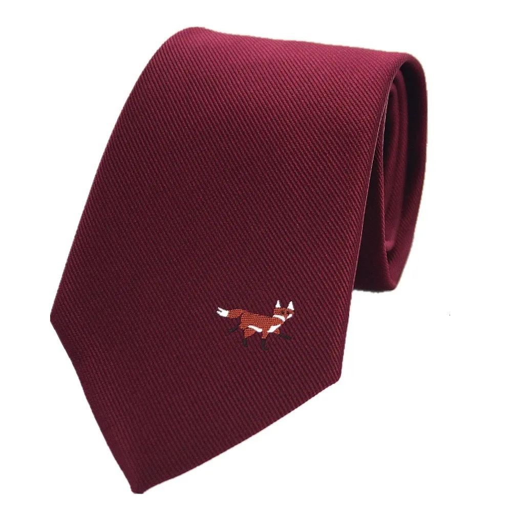 Neck Ties Jemygins Original 8cm naturligt siden slips handgjorda modemän s multicolor jacquard affärsklänning casual part 230807
