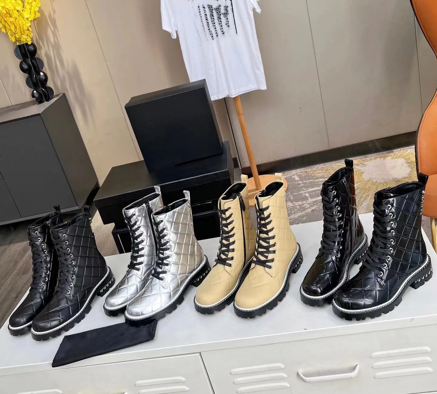 2023 verão novas botas de cano alto europeias e americanas sapatos casuais femininos de alta moda