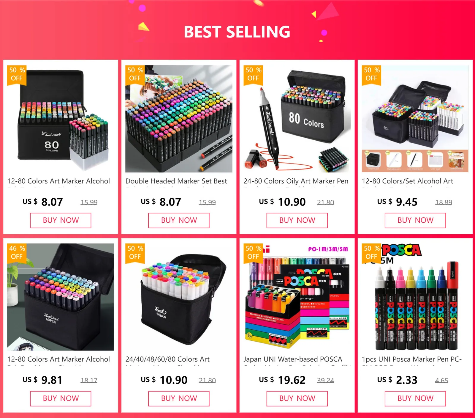 Pens De Marcadores Acrílicos, 2480 Cores Marker Art Conjunto: Marcadores De  Desenho De Cabeça Dupla Para Desenho, Grafite, Mangá E Projetos Escolares  De $93,96 | DHgate, image size:1600x1406