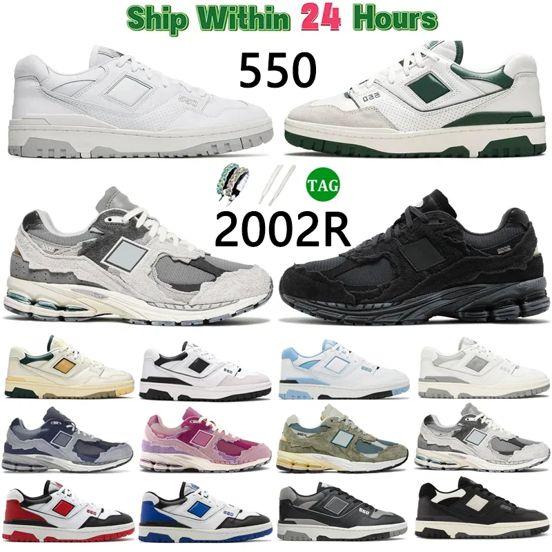 550 Chaussures Protection Pack Femmes Blanc Green Grey Panda Pluie nuage Salle Salt noir Rich Paul BB 550S TRAIN