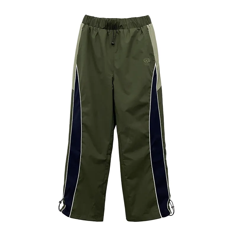 Herenbroeken Mode Stiksels Joggingbroek Y2K Amerikaanse Retro Losse Wijde Pijpen Casual Paar Werk Lente-modellen 230808