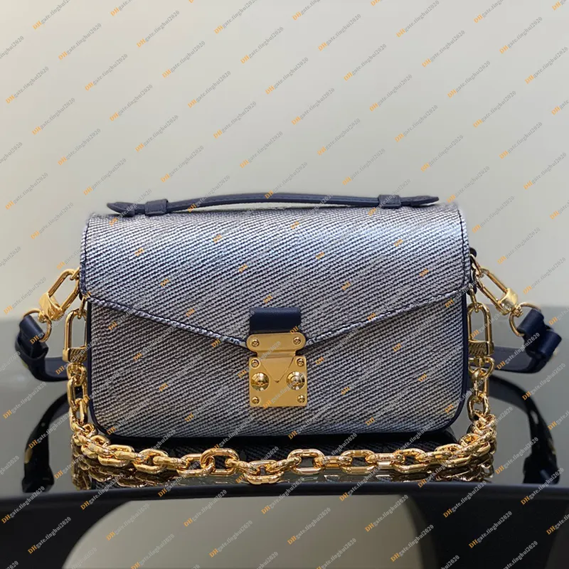 Ladies Fashion Casual Designe Luxury Metis Bag axelväskor Crossbody Handväska Tote Messenger Bag Top Mirror Quality M22834 Pouch Purse