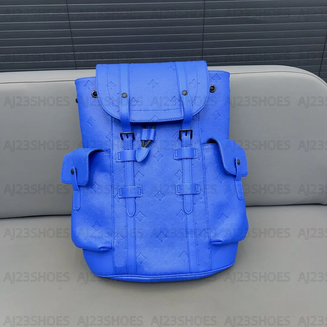 Christopher Backpack Bags M46699 Large Capacity Designers Travel Handbags Monograms Leather Mens Leather Trend Backpack Bags M43735 M45419