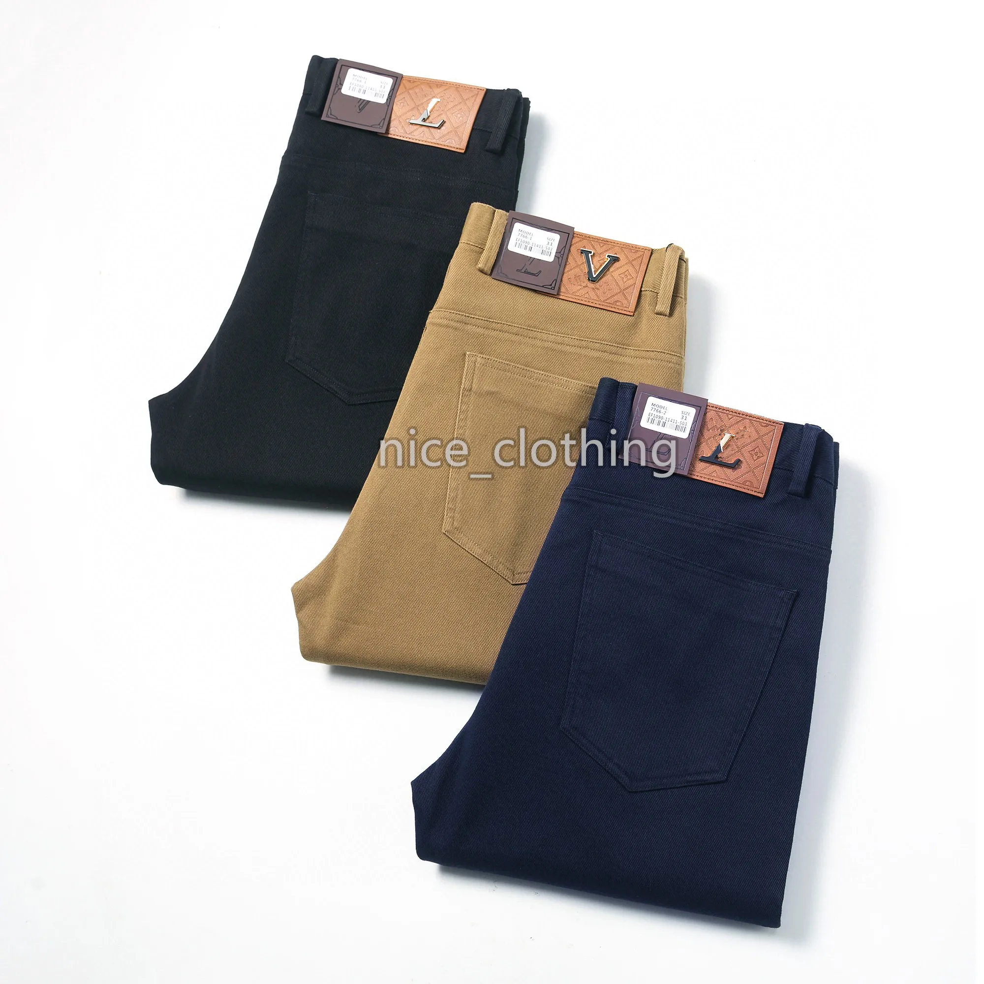 Mens Designer Jeans Luxury Brand Jeans denim för män Kvinnor Fashion Luxury Jean Womens Casual Trousers