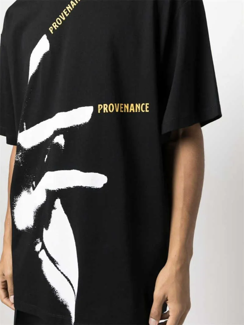 【送料&関税込】Raf Simons Crew Neck T-shirt Raf Simons Crew-neck TOUR T-shirt with Contrasting Lettering