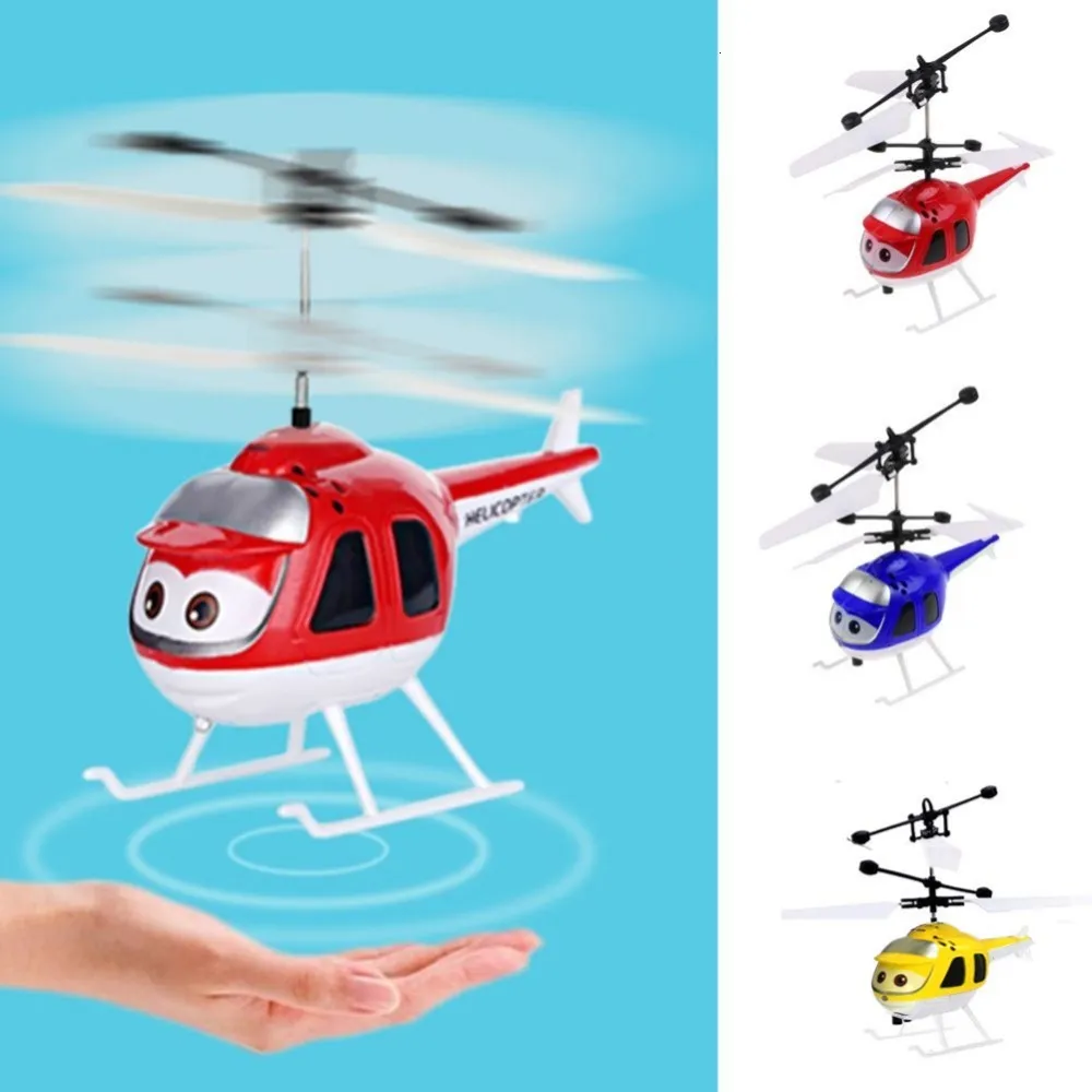 Mini Electric RC Infrared Sensor Small Helicopter 3D Gyro Small
