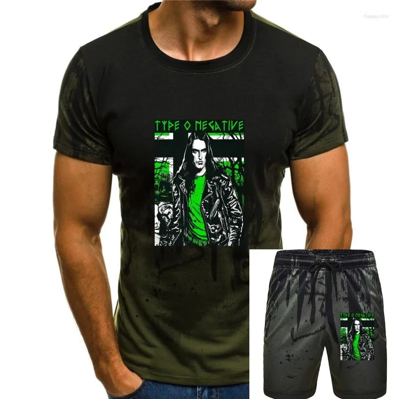 Men's Tracksuits Type O Negative Vinnland T-shirt Black Size M-3XL Fashion Summer Paried T Shirts Top Tee