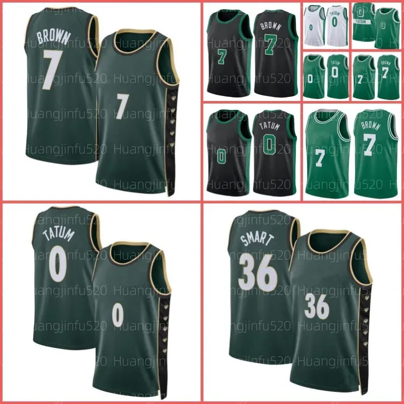 Boston''Celtics''Basketball Jerseys Hommes Basketball Jayson 0 Tatum Jaylen 7 Brown Brogdon City Jersey Kevin 5 Garnett Paul 34 Pierce Smart 36 Blanc 9 12 Williams 44