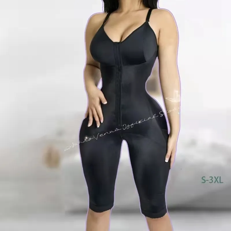 Femmes Shapers Fajas Colombianas Originales Femmes Haute Compression Minceur Contrôle Ventre Vêtements Fermeture Avant Fesses Butt Lifter Shaper 230808