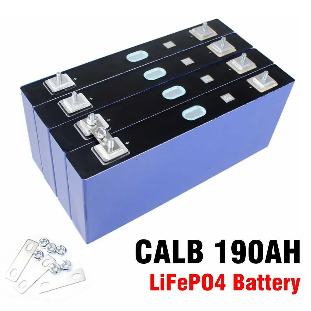 CALB 190Ah LiFePO4 Batteria 3.2V 177AH 48V Batterie prismatiche ricaricabili Cella originale per 24V Sistema di energia solare fai-da-te RV Boat