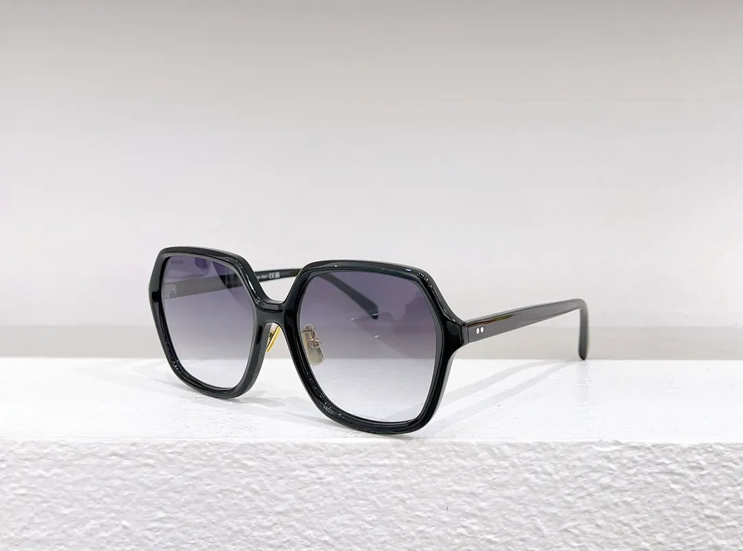Ogólne okulary przeciwsłoneczne błyszczące czarny szary gradient kobiety letnie sunnies gafas de sol projektanci okulary przeciwsłoneczne Occhialia da sole uv400 okulary