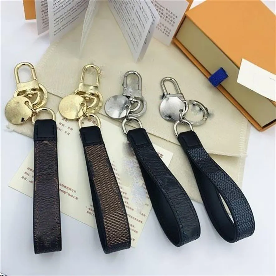 Ensemble de porte-clés en cuir de haute qualité à la mode accessoires de pendentif de sac classique avec emballage de boîte257F