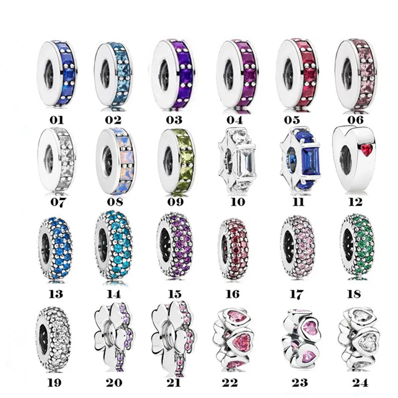 S925 Sterling Silver Piastra di isolamento Scultura di ghiaccio Charm Space Eternal Beaded Pandora Braccialetto Moda Accessori fai da te Perline Spedizione gratuita